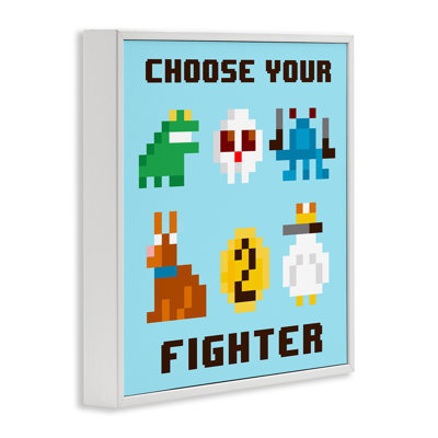Choisissez «Gaming Fighter», estampe numérique par June Erica Vess