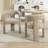     Modern Upholstered Barrel Dining Armchair, No Assembled -720201821
