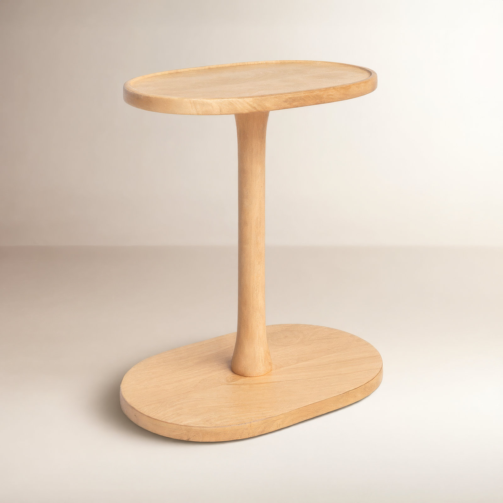 Galveston 20" Mango End Table, Blonde Natural