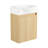 Space-Saving Bathroom Vanity With Durable Wood And Functional Design-110488705