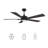Apex 52'' Smart DC Ceiling Fan With Remote, Light Kit Included,Works With Google Assistant And Amazon Alexa,Siri Shortcut.-668249172