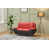 Similicuir rouge / noir est en rupture de stock