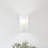 Alizza Steel Flush Mounted Sconce