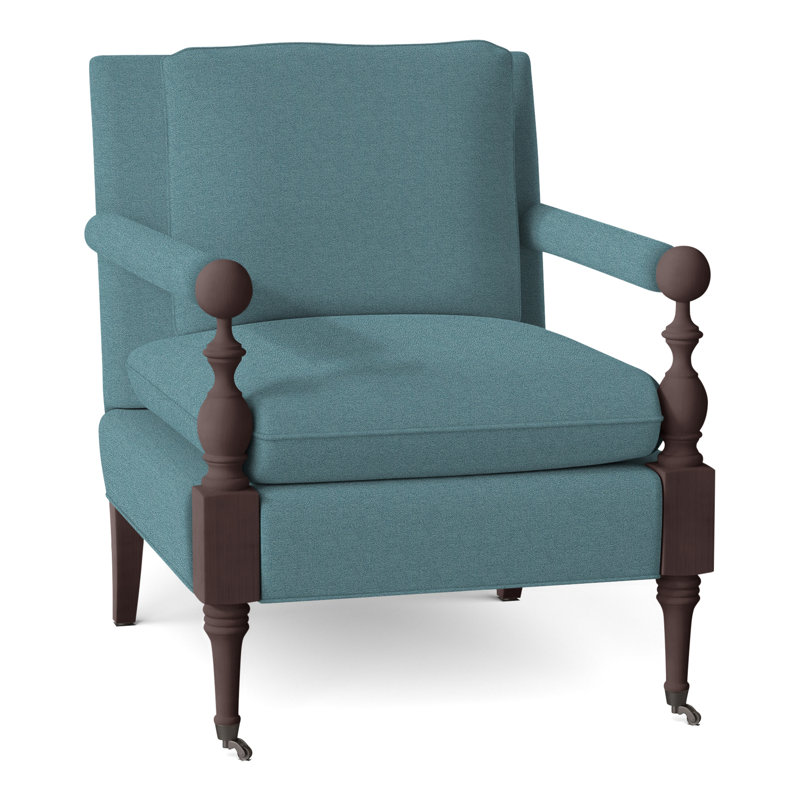 Leslie Armchair, 8789 Turquoise, Montego Bay