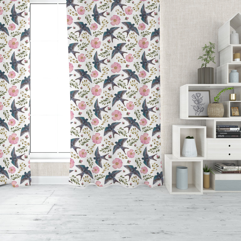 Kalyvakia Room Darkening Curtain, 40" W x 52" L