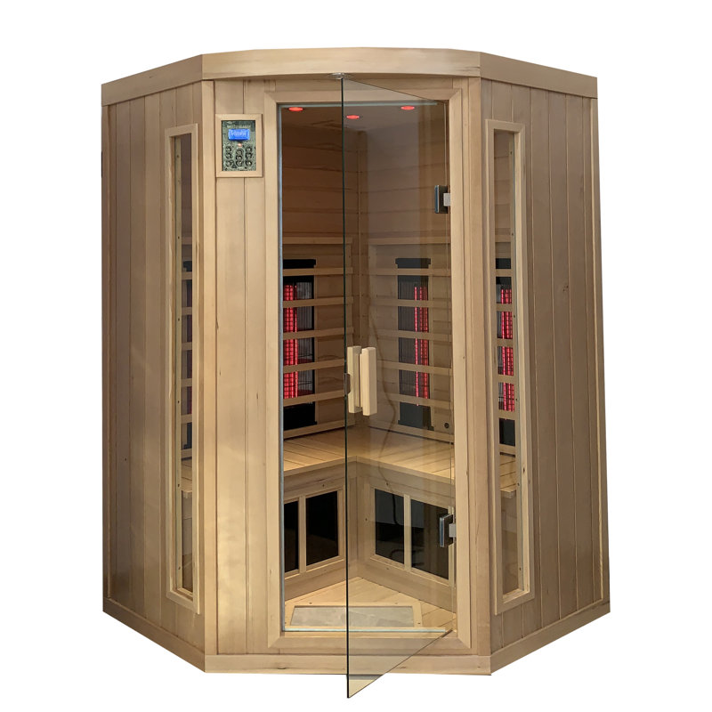 Sauna en verre Hemlock