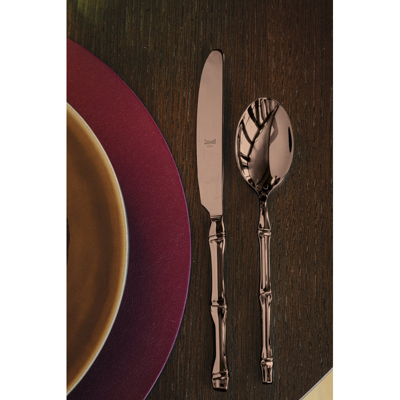 MEPRA Bali Stainless Steel (18/10) Flatware Set, Bronze