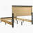 Fraser Natural Pine Queen Panel Bed