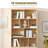 71" Tall Bookshelf With 10 Cubes And 3 Doors, 4-tier Bookshelf, Open Shelf Bookcase With Cabinet, Modern Cube Storage Organizer For Living Room, And Office, White-616440633