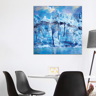 Glacier Bay 1 Piece Wrapped Canvas Painting