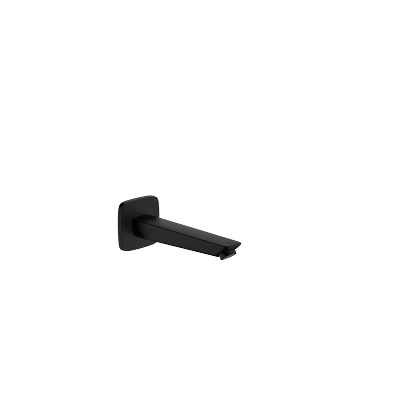 Logis Wall Mounted Tub Spout Trim, Matte Black