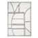 Cherle Moraccan White Power-Loom Area Rug