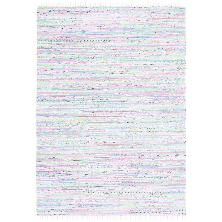 Fales Rug Hand Woven Cotton Striped Rug