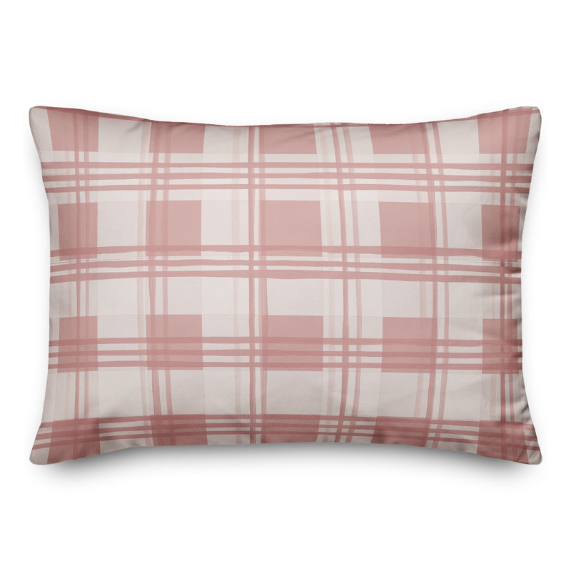 Housse et insert de coussin rectangulaire extérieur Boxy 20, Rose
