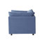 Somptueuse chaise et en bleu marine pour un salon relaxant avec magnifique