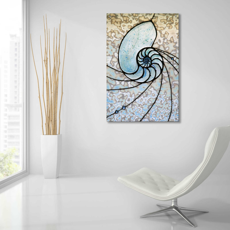 «Shell» par Rita Shimelfarb, H 36 po x l 24 po x P 0,2 po