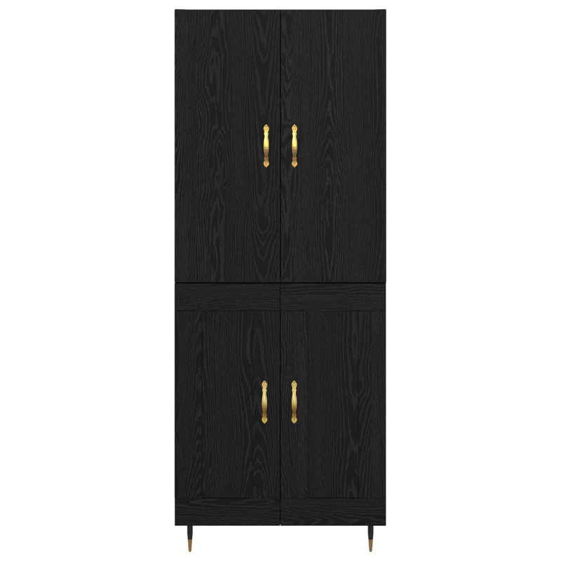 69.5cm Sideboard, Black Oak