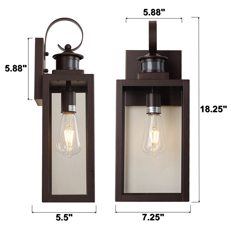 Retina Steel Wall Light, 2 Lights