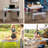Paulmino 4 - Person Patio Dining Set with Rectangular Table
