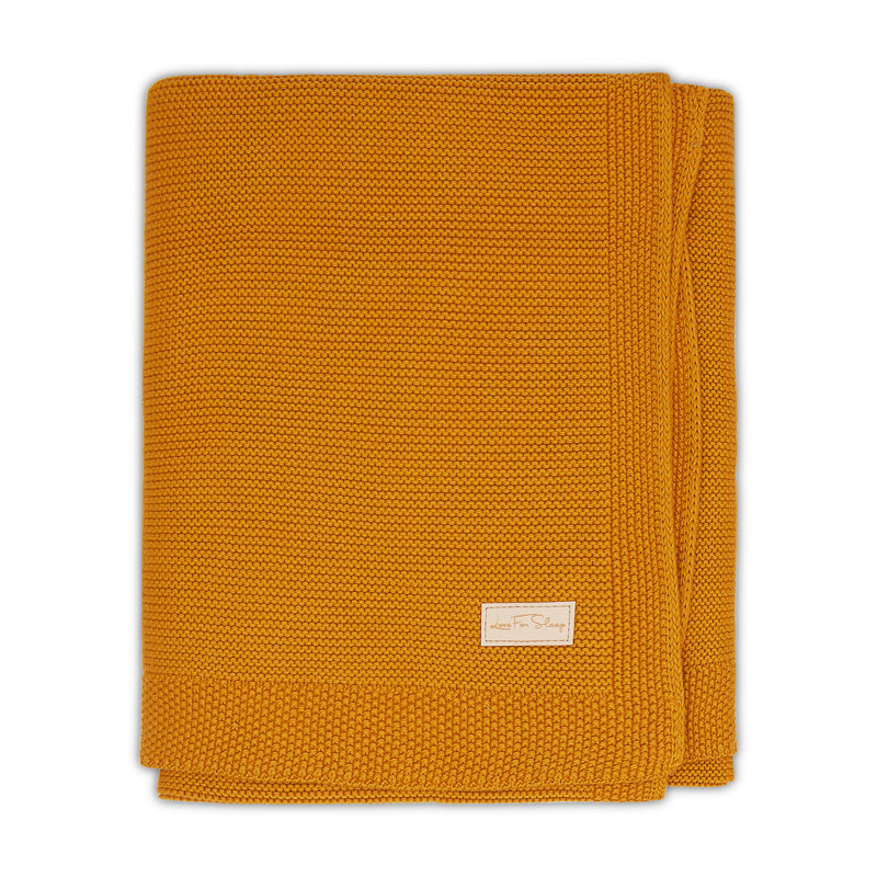 Cotton Baby Blanket, Honey