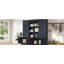 L'armoire d'entrée multifonctionnelle comporte des rails coulissants pour un grand espace de rangement, combinant astucieusement une unité de rangement avec un design d'entrée en forme d'arbre. Idéal pour les salons et les couloirs, bleu-533468527