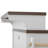 Farmhouse Kitchen Island With Storage, Power Outlet, 4 Door Shelves, Adjustable Shelves And Two-Tier-752083142