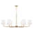 6 - Light Steel Dimmable Chandelier-166233717