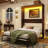 Queen Size Murphy Wall Bed With LED Lights, No Box Spring Needed, For Home Office-801577386
