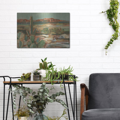 'Pop Desert 1' by Ethan Harper Metal Wall Art