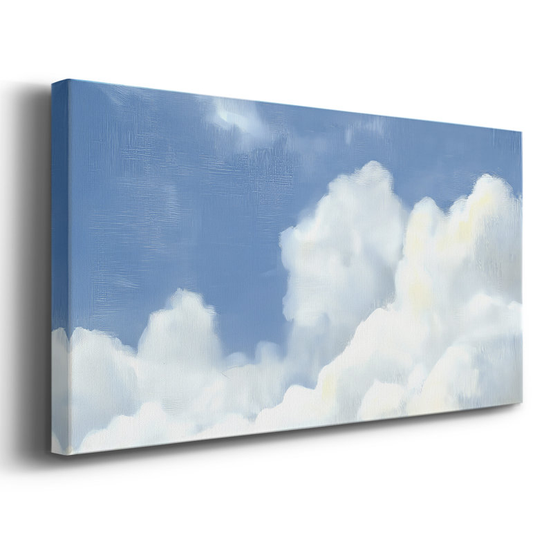 Abstract Series 10 #LII-Gallery Wrapped Canvas, 16" H x 32" W