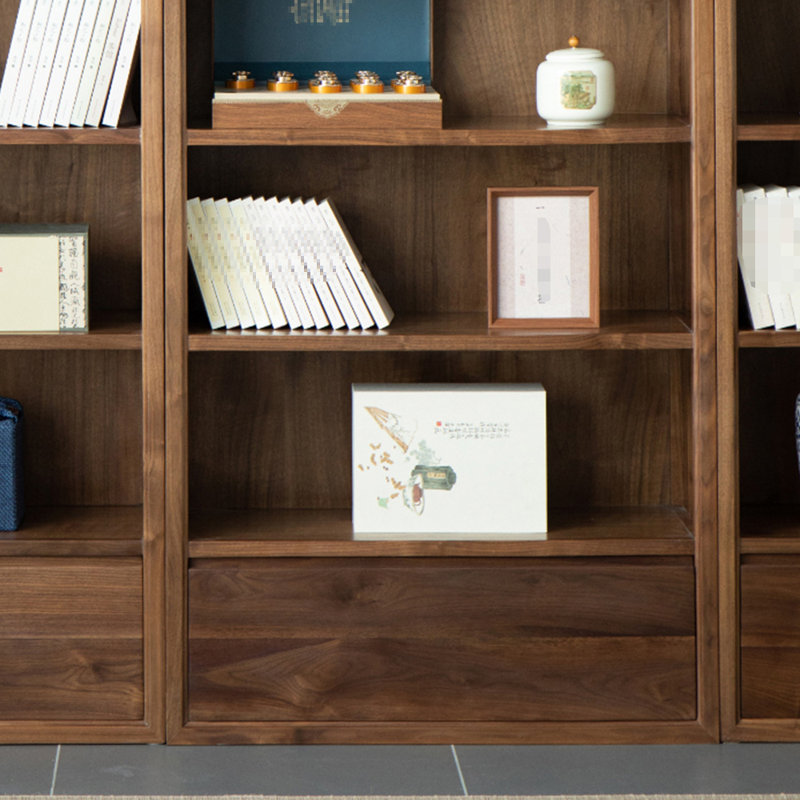 Bibliothèque de haute qualité,  (5 tablettes) H 74,8 po x l 33,46 po x P 13,78 po