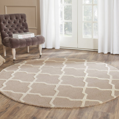 Cannen Hand Tufted Wool Geometric Rug