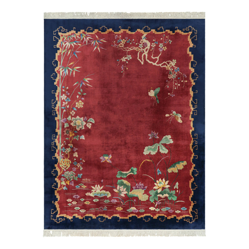 One-of-a-Kind 8’10x11’4 Hand Knotted Area Rug