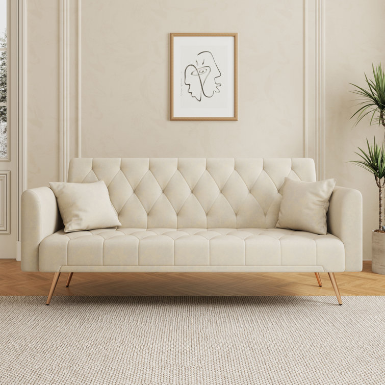 Medric 71" Upholstered Sofa (incomplete, back piece only)