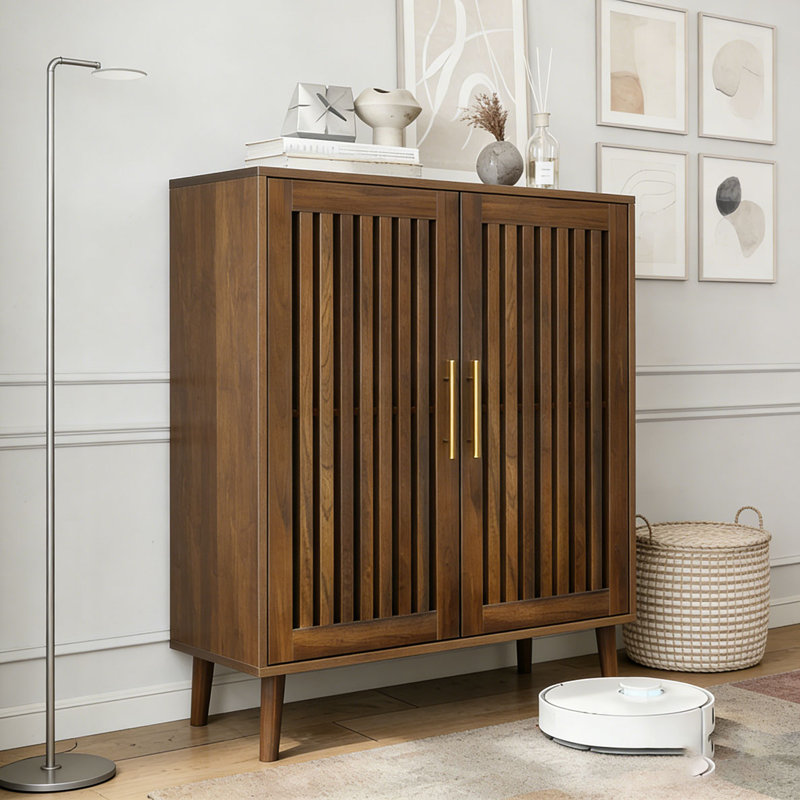 Buffet en noyer avec rangement