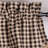 Clauson Cotton Checkered Window Valance