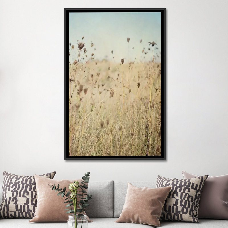 « chute de reine anne dentelle ii », reproduction de photo sur toile tendue, H 26 po x l 18 po x P 1,5 po, Pas de tapis