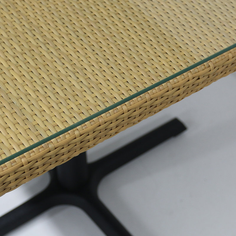 Asbury 31.5" Sq Table, Natural, 29.5"H x 35.5"W x 31.5"D