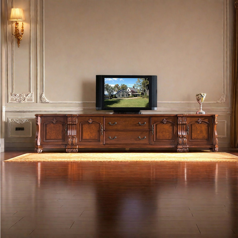Meuble télé de luxe de style européen