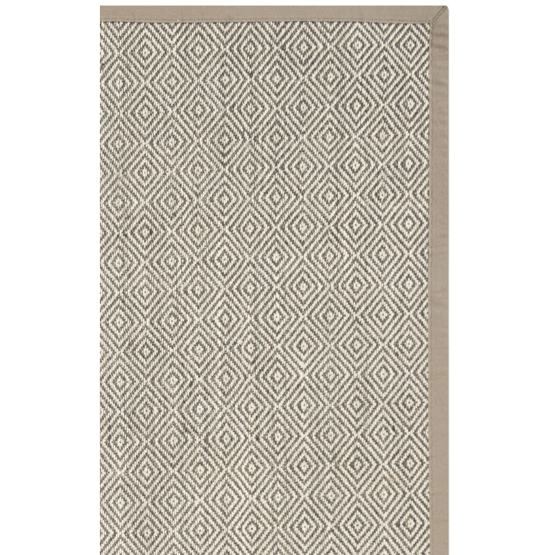 Tapis naturel / taupe Chairez, Tapis de couloir 2 pi 6 po x 8 pi