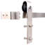 Panelled Wood Primed Barn Door
