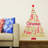 Text & Numbers Non-Wall Damaging Wall Decal
