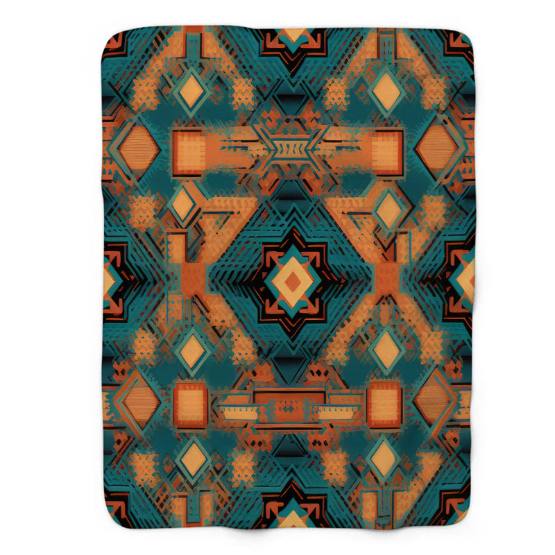 Couverture en sherpa de qualité supérieure 1 pièce, L 50 po x L 60 po