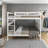 Burkley Solid and Manufactured Wood Full-Over-Full Bunk Bed-2077092029