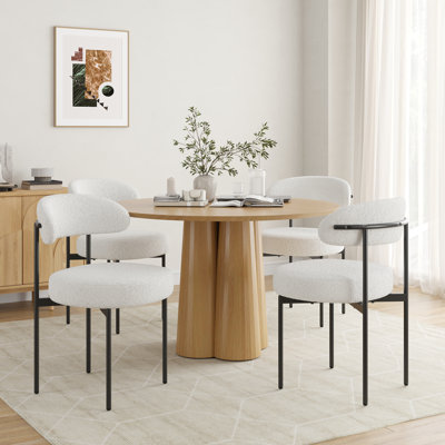 Chaise d'appoint en tissu Sherwood