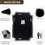 Miroir de salle de bain Minuette Cadre en acier inoxydable-897139969-908468830
