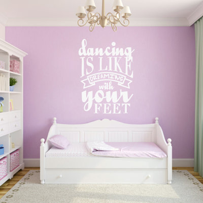 Décalcomanie murale danse like rêve