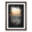 High Over The Los Angeles Skyline Paint Splash - Picture Frame Graphic Art-56922946-56922952