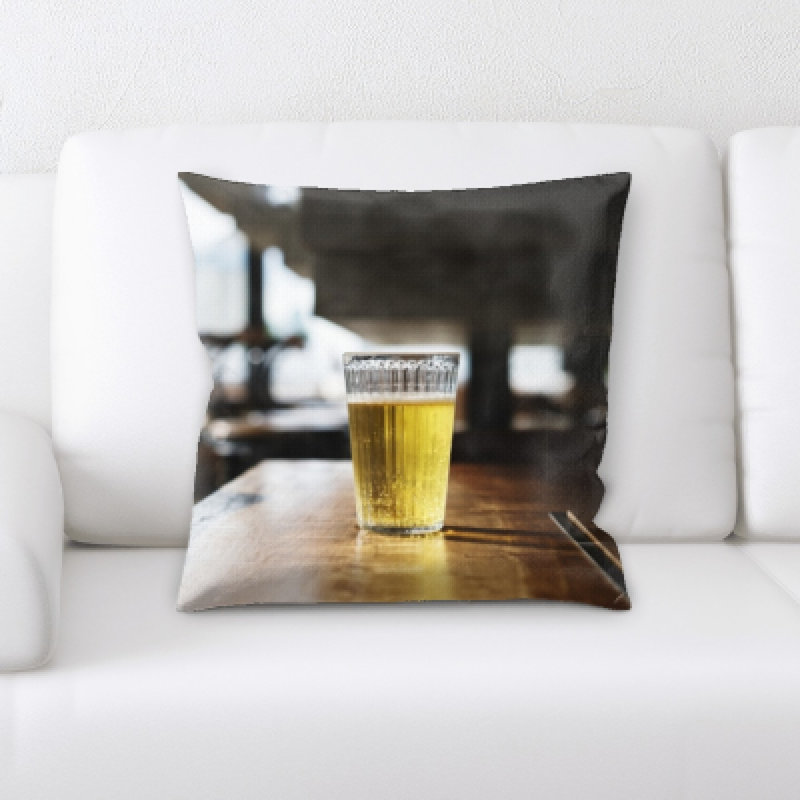 Microsuede Reversible Throw Pillow