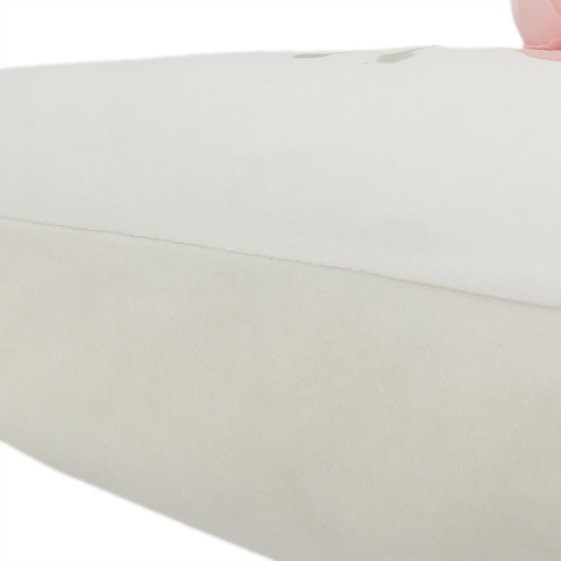  Housse de coussin en velours appliqué